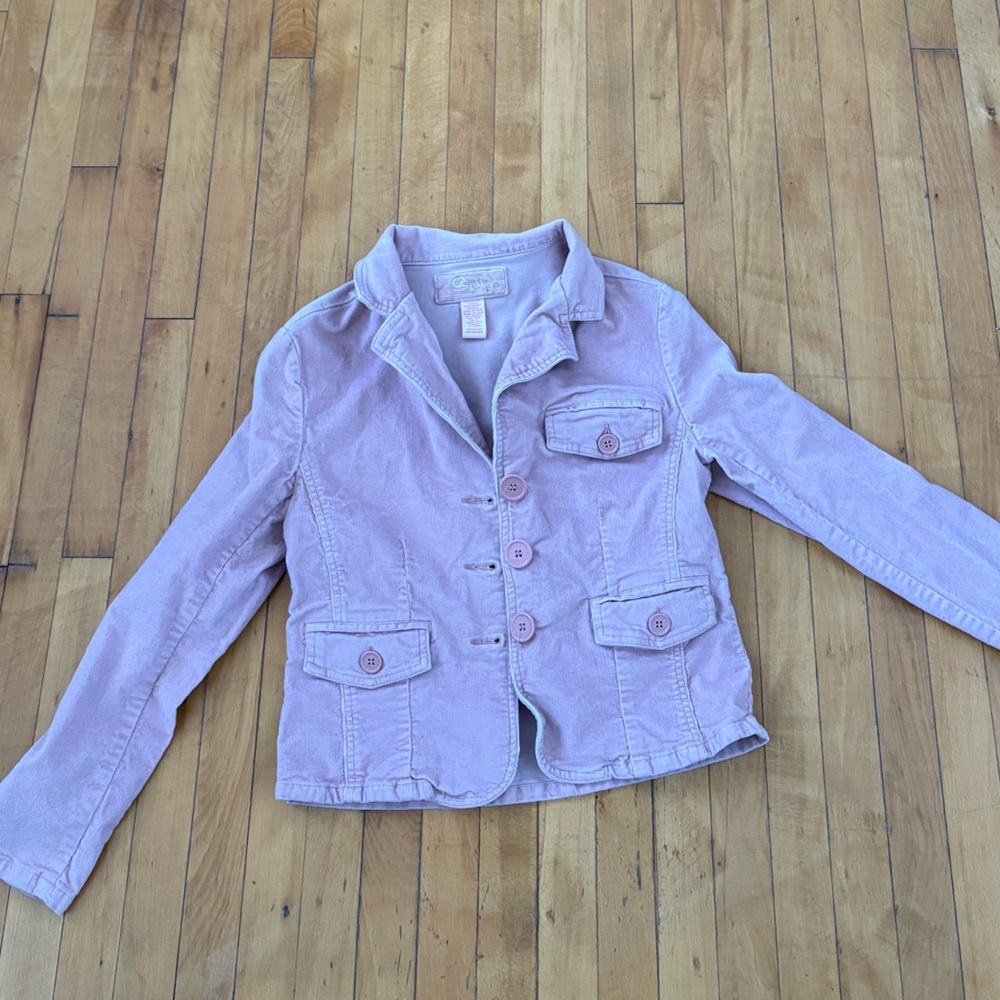 Pink Corduroy Jacket